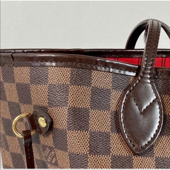 Louis Vuitton Damier Ebene Neverfull MM Tote - Picture 3 of 12